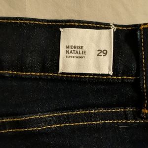 HUDSON Jeans Dark Blue Natalie Super Skinn…